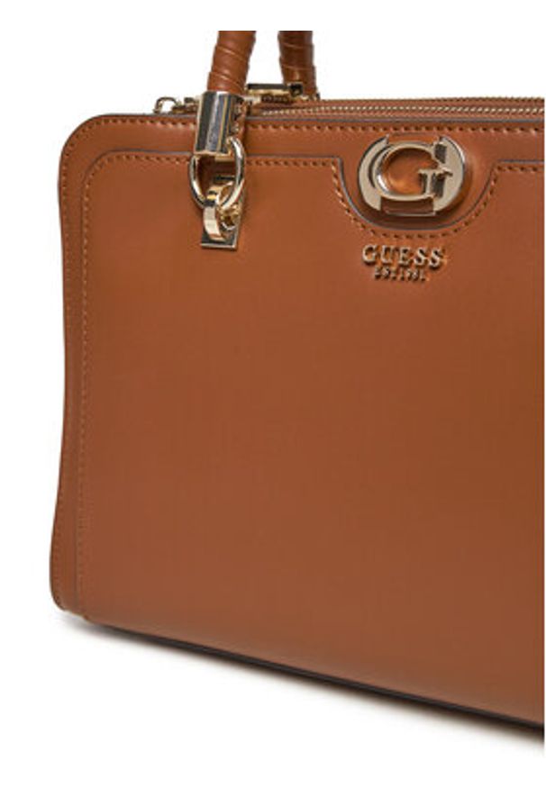 Guess Torebka HWVG95 31060 Brązowy. Kolor: brązowy. Materiał: skórzane