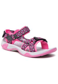 Sandały CMP Kids Hamal Hiking Sandal 38Q9954J Hot Pink B375. Kolor: różowy. Materiał: materiał