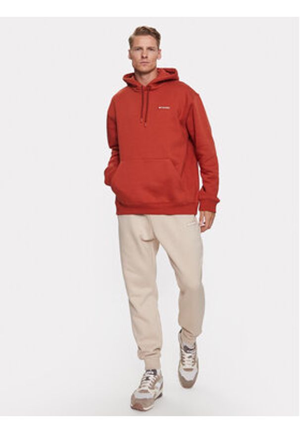 columbia - Columbia Bluza Marble Canyon™ Heavyweight Fleece Hoodie Pomarańczowy Regular Fit. Kolor: pomarańczowy. Materiał: bawełna, syntetyk