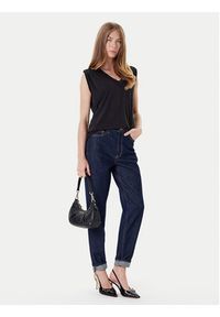 Guess Bluzka W5YP52 KCYW2 Czarny Regular Fit. Kolor: czarny. Materiał: syntetyk #4
