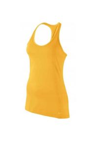 Koszulka treningowa damska Nike DD1946795. Kolor: żółty. Długość rękawa: bez rękawów