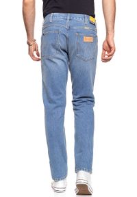 Wrangler - SPODNIE MĘSKIE WRANGLER REGULAR TAPERED B&Y BLUE BOLT W11GSN23X #10