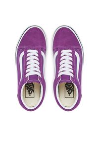 Vans Tenisówki Old Skool VN000D6WE2T1 Fioletowy. Kolor: fioletowy. Materiał: skóra, zamsz