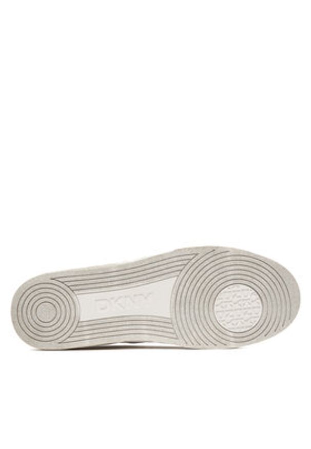 DKNY Sneakersy Magdelena K1634546 Biały. Kolor: biały. Materiał: skóra