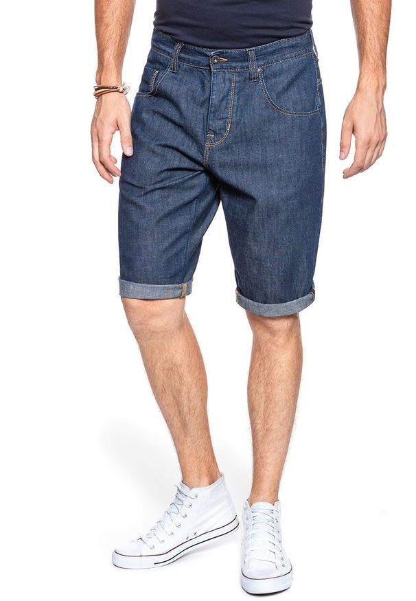 Mustang - SPODENKI MUSTANG Denim Bermuda 1009615 5000 880. Materiał: denim