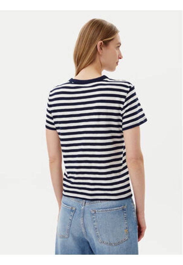 GAP - Gap T-Shirt 723661-00 Granatowy Regular Fit. Kolor: niebieski. Materiał: bawełna