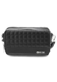Big Star Accessories - Czarna Mała Torebka Big Star Pikowana. Kolor: czarny. Materiał: pikowane. Rozmiar: małe. Styl: street #4