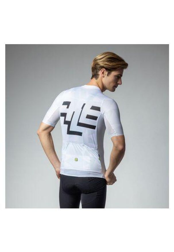 ALÉ CYCLING - Koszulka rowerowa męska Alé Cycling PR-E Multiverso. Kolor: biały, wielokolorowy, czarny