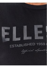 Ellesse T-Shirt Loftini SGR17780 Czarny Regular Fit. Kolor: czarny. Materiał: bawełna