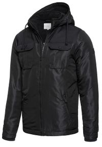 Jack & Jones - KURTKA JACK & JONES JCOFLICKER JACKET BLACK 12115962. Kolor: czarny #6