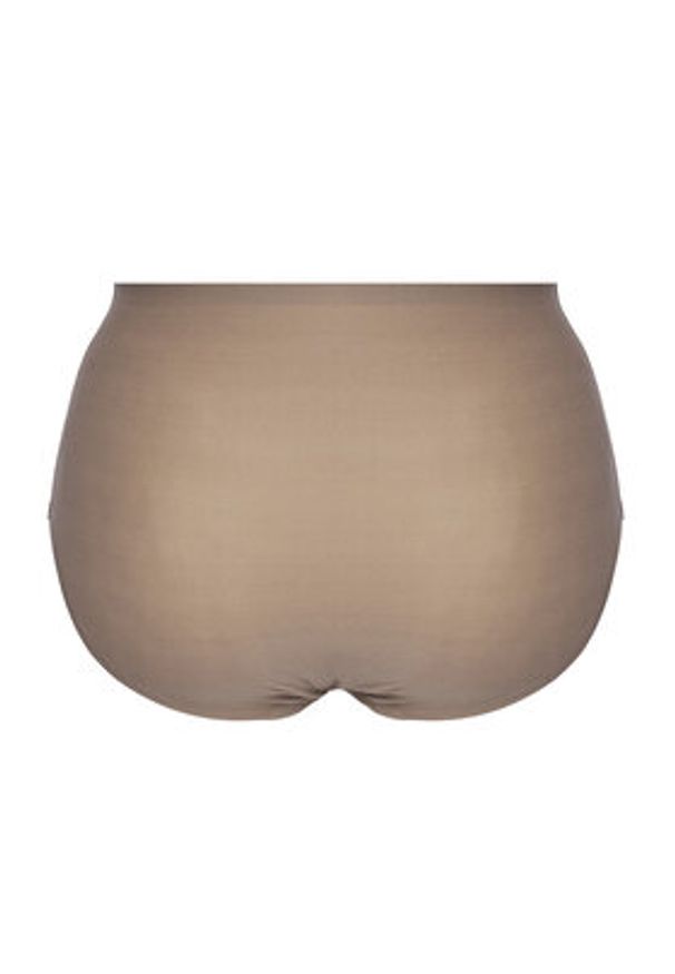 Chantelle Figi klasyczne z wysokim stanem Soft Stretch C26470 Brązowy. Stan: podwyższony. Kolor: brązowy. Materiał: syntetyk