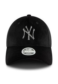 New Era Czapka z daszkiem Velour Diamante New York Yankees 9FORTY 60580876 Czarny. Kolor: czarny. Materiał: materiał, poliester #3