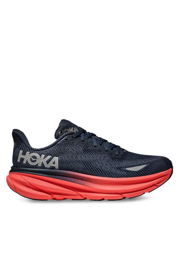 HOKA - Hoka Buty do biegania Clifton 9 Gtx 1141490F Granatowy. Kolor: niebieski. Materiał: materiał