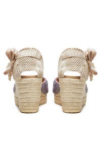 Manebi Espadryle Acapulco Low Wedge Espadrilles G 0.6 WL Fioletowy. Kolor: fioletowy. Materiał: materiał #4