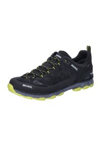 MEINDL - Buty trekkingowe męskie Meindl 396601. Zapięcie: sznurówki. Kolor: czarny, wielokolorowy. Materiał: syntetyk, materiał, skóra. Szerokość cholewki: normalna. Sport: turystyka piesza