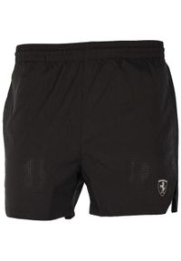Męskie spodenki Ferrari Ripstop Czarny 2XL - stylowe i wygodne. Kolor: czarny. Materiał: poliester. Sport: fitness