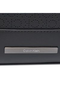 Calvin Klein Saszetka Modern Bar Reporter S Mono K50K511527 Czarny. Kolor: czarny. Materiał: skóra