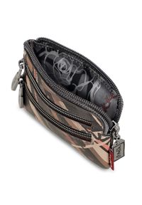 Brązowy Damski Portfel Anekke Edycja Limitowana. Kolor: brązowy. Wzór: aplikacja #5