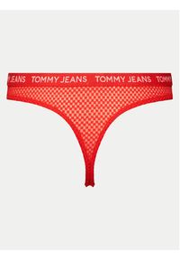 TOMMY HILFIGER - Tommy Hilfiger Komplet 3 par stringów UW0UW05010 Kolorowy. Materiał: syntetyk. Wzór: kolorowy #4