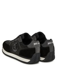 Just Cavalli Sneakersy 79RA3SR1 ZSD68 Czarny. Kolor: czarny. Materiał: materiał #6