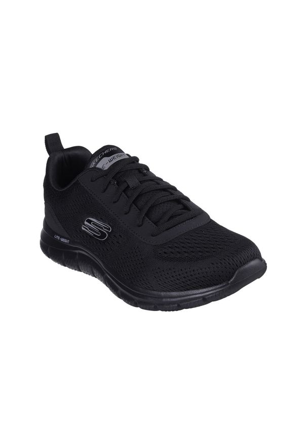 skechers - Buty sportowe Sneakersy męskie, Track - Leshur. Kolor: czarny. Sport: turystyka piesza