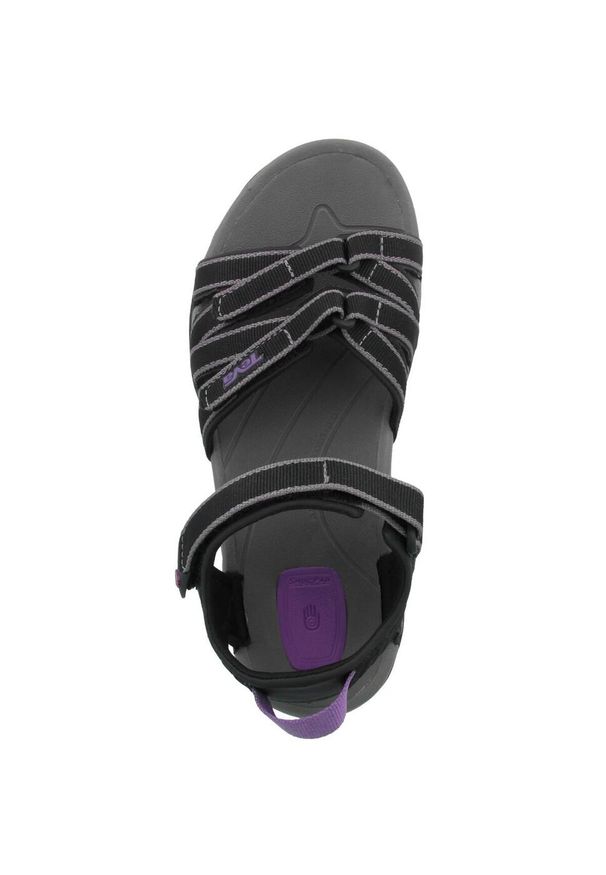 Buty do chodzenia damskie Teva Tirra. Zapięcie: rzepy. Kolor: czarny. Materiał: materiał. Sport: turystyka piesza