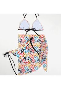 Intica - Bikini z pareo na plażę i basen Constanse. Kolor: wielokolorowy. Materiał: materiał #9
