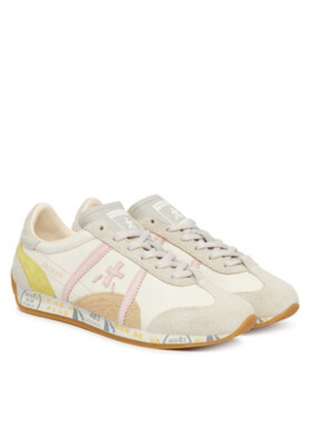 Premiata Sneakersy Jackyx25D Var 8230 Kolorowy. Materiał: skóra, zamsz. Wzór: kolorowy