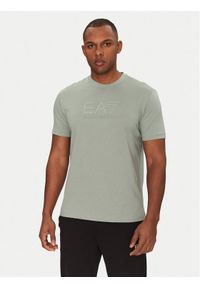 EA7 Emporio Armani T-Shirt 7M000224 AF10375 U9024 Zielony Regular Fit. Kolor: zielony. Materiał: bawełna