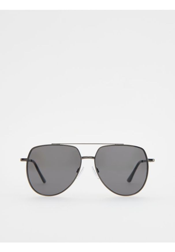 Reserved - Okulary przeciwsłoneczne AVIATOR - czarny. Kolor: czarny