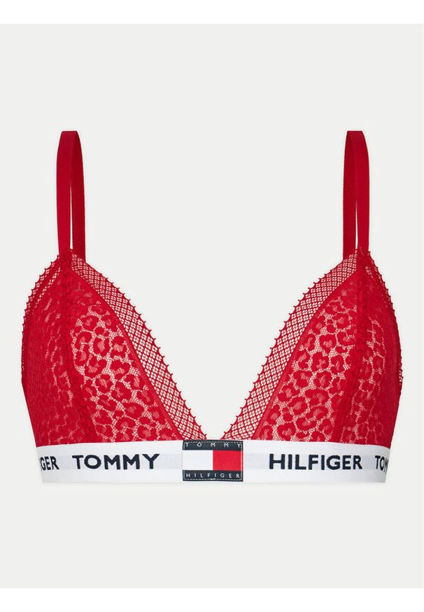 TOMMY HILFIGER - Tommy Hilfiger Biustonosz braletka UW0UW05610 Czerwony. Kolor: czerwony. Materiał: syntetyk