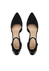 DeeZee Czółenka DF-82574-4 Czarny. Kolor: czarny. Materiał: materiał #3