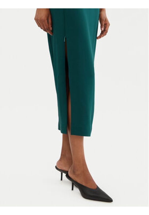 Pinko - PINKO Sukienka koktajlowa 104093 A23V Zielony Slim Fit. Kolor: zielony. Materiał: wiskoza. Styl: wizytowy
