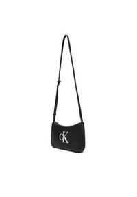 Calvin Klein Torebka Bold Ck Mini Bag LV04F1125G Czarny. Kolor: czarny. Materiał: skórzane #3