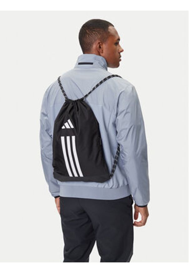 Adidas - adidas Worek Gymsack JE3217 Czarny. Kolor: czarny. Materiał: materiał