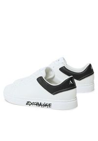 Armani Exchange Sneakersy XUX145 XV598 K488 Biały. Kolor: biały. Materiał: skóra #4