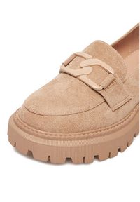 DeeZee Loafersy LE601-5 Beżowy. Kolor: beżowy. Materiał: materiał #6