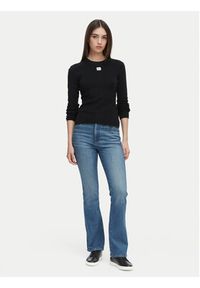 Calvin Klein Jeans Sweter LV047G309G Czarny Regular Fit. Kolor: czarny. Materiał: bawełna #4