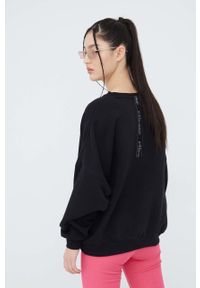 Ellesse bluza damska kolor czarny z aplikacją. Kolor: czarny. Materiał: bawełna. Wzór: aplikacja #3