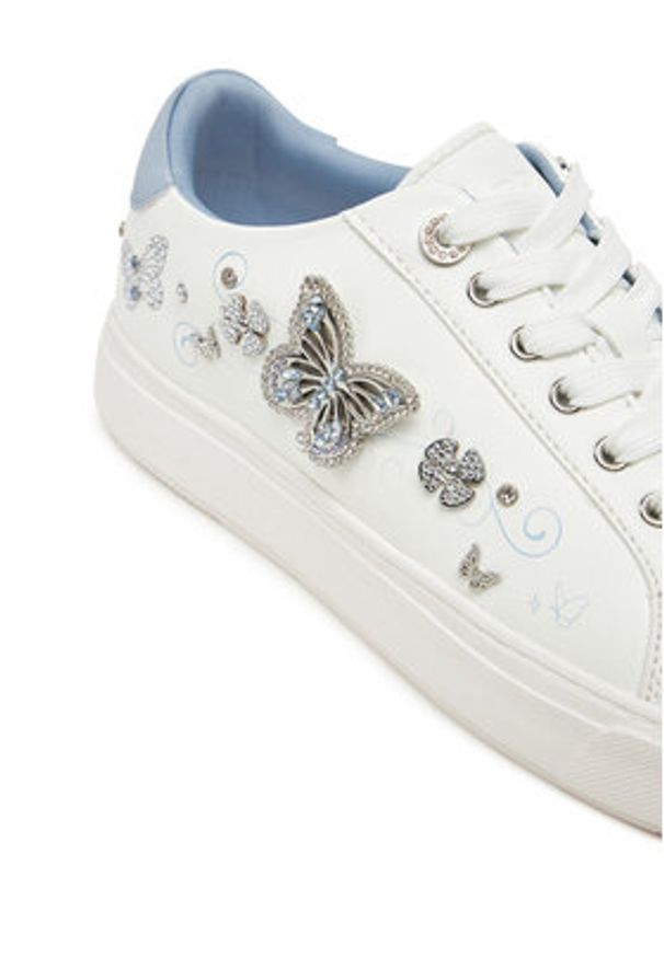 Aldo Sneakersy Saxony 13966825 Biały. Kolor: biały. Materiał: skóra