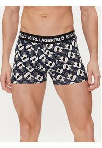 Karl Lagerfeld - KARL LAGERFELD Komplet 3 par bokserek 236M2100 Kolorowy. Materiał: bawełna. Wzór: kolorowy #5