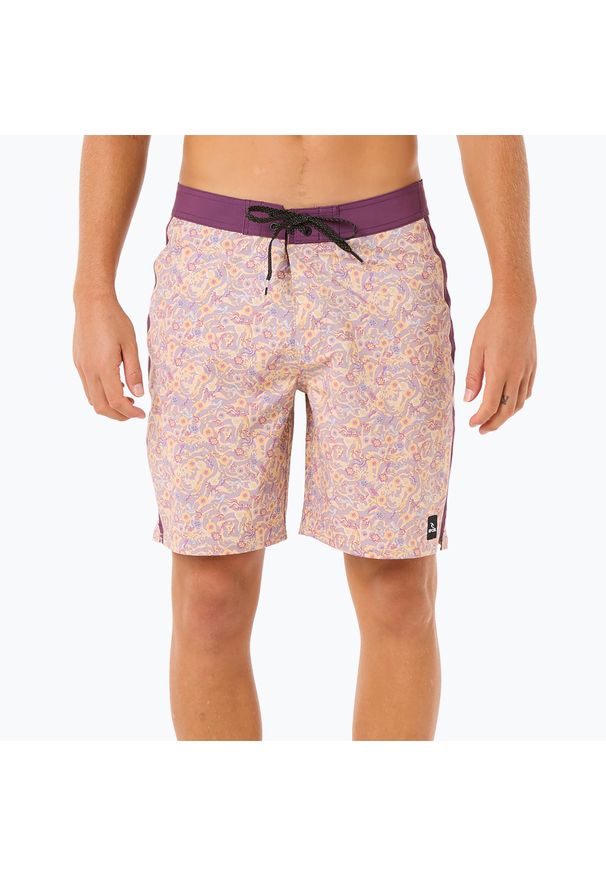 RIPCURL - Szorty kąpielowe męskie Rip Curl Mirage Floral Reef. Kolor: różowy