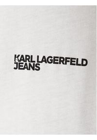 Karl Lagerfeld Jeans T-Shirt B1M17069 Biały Regular Fit. Kolor: biały. Materiał: bawełna #4