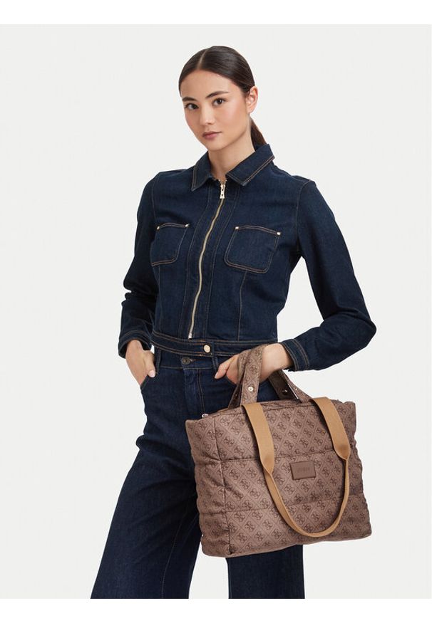 Guess Torba do wózka H6YZ20 W2776 Brązowy. Kolor: brązowy