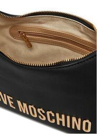 Love Moschino - LOVE MOSCHINO Torebka JC4025PP1MKD0000 Czarny. Kolor: czarny. Materiał: skórzane