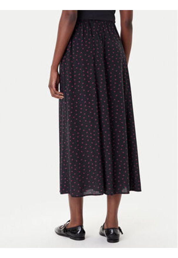only - ONLY Spódnica maxi Nova 15357477 Czarny Regular Fit. Kolor: czarny. Materiał: wiskoza