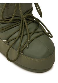 Moon Boot Śniegowce 80D1409380 Khaki. Kolor: brązowy. Materiał: skóra