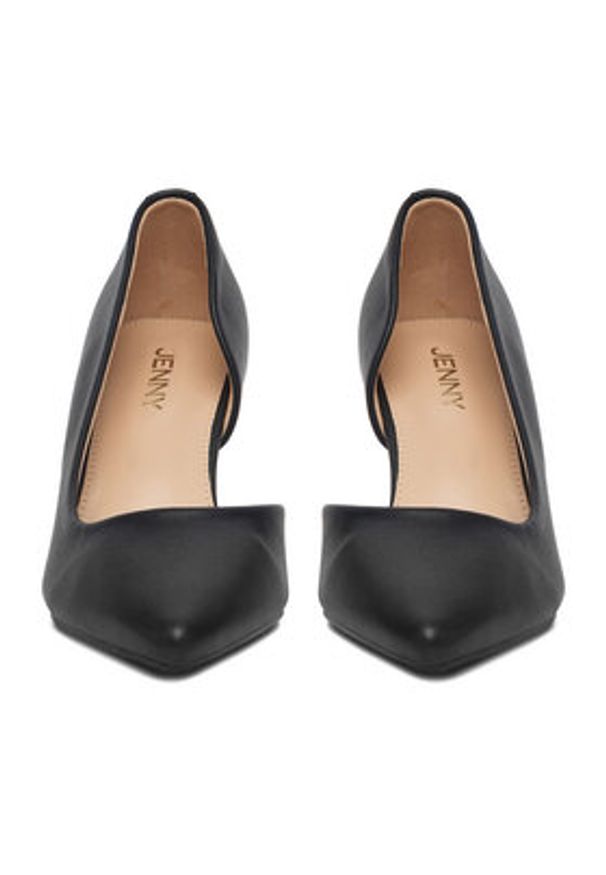 Jenny - JENNY Szpilki CEO-WSS21576-01 Czarny. Kolor: czarny. Materiał: materiał. Obcas: na szpilce