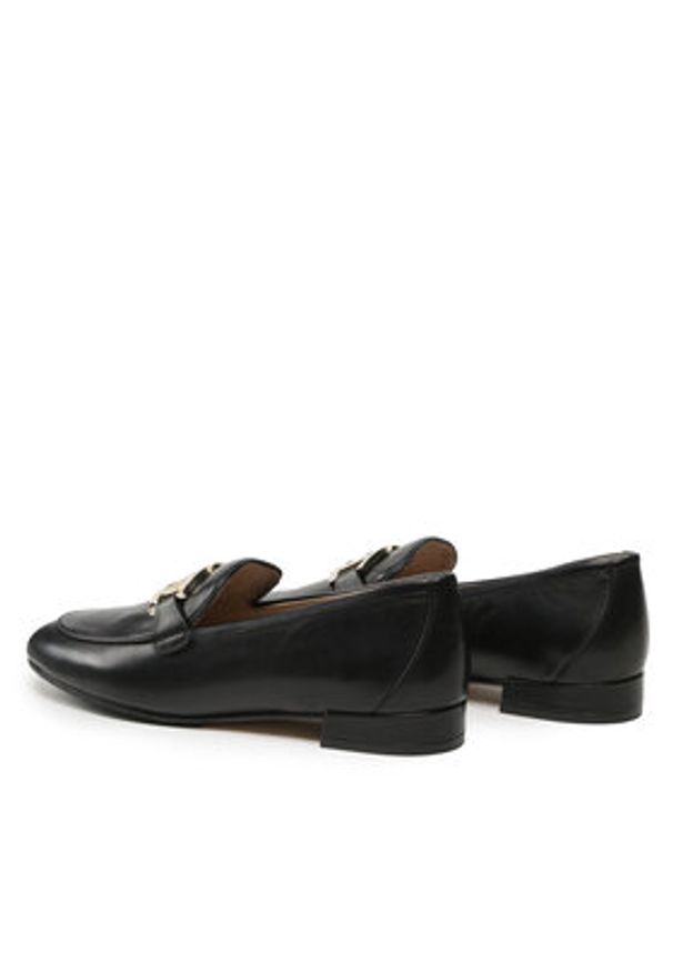 Aigner Loafersy Fiona 2J 1231320 Czarny. Kolor: czarny. Materiał: skóra
