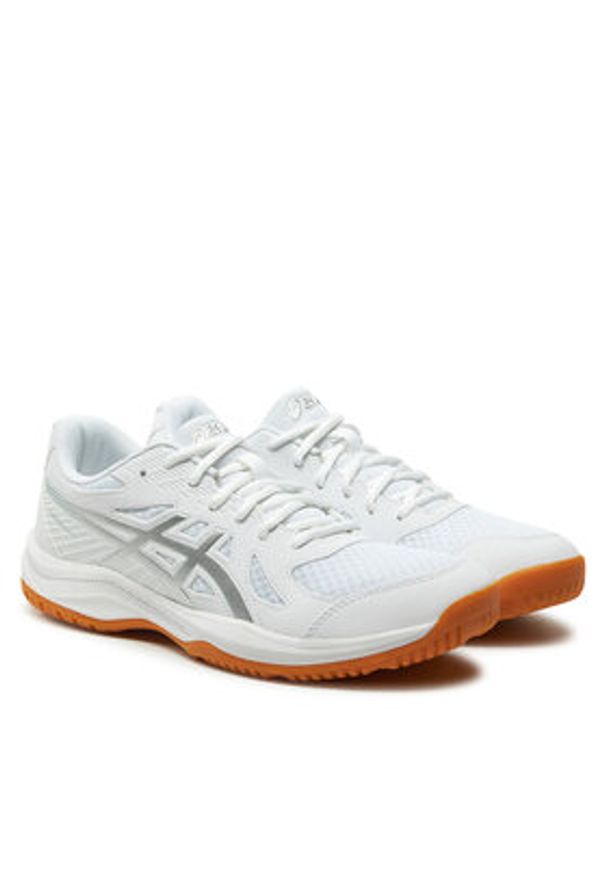 Asics Buty halowe Upcourt 6 1072A107 Biały. Kolor: biały. Materiał: materiał
